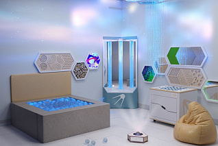 Комплект оборудования АЛМА для сенсорной комнаты 10.5 м2