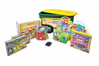 Сенсомоторный учебно-развивающий комплект "Познание" в транспортировочном кейсе Zarnitza