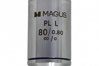 Объектив MAGUS 80PLL 80х/0,80 Plan L WD 1,25 мм