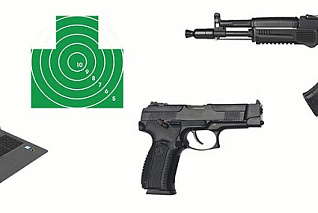 Лазерный стрелковый тренажер Калибр-СТ-СБО Ziluo