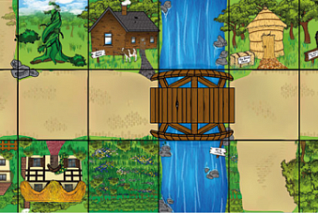 ЛогоРобот Пчелка: Коврик "Сказка"