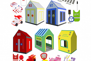 Комплект Город профессий