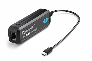 Адаптер USB-C в сеть Dante Audinate ADP-USBC-AU-2X2