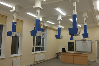 Потолочная система электроснабжения «Познайкино» (6+1 горизонтальных или вертикальных модулей в разнообразной комплектации )