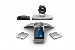 Система ВКС Yealink CP960-UVC80-N8i5C-ZR-DEMOKIT (UVC80 12x, CP960-ZR, CPW90 - 2шт. Mshare, мини-ПК, кейс, AMS 1 год)