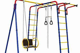 Веселая лужайка (качель со спинкой)