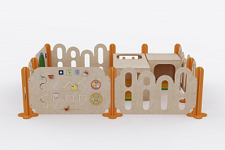 Модульный игровой манеж из коллекции «НЕГА» №5 (большой)