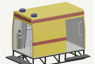 Тренажерный комплекс «Макет салона автомобиля скорой медицинской помощи» СТ0011 Ziluo