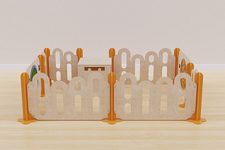 Модульный игровой манеж из коллекции «НЕГА» №3 (большой)