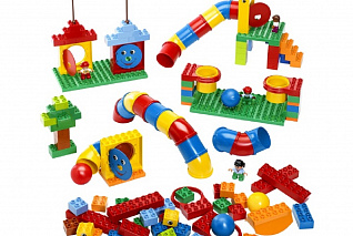 Конструктор Tinkamo Лёва. Набор с трубками 9076