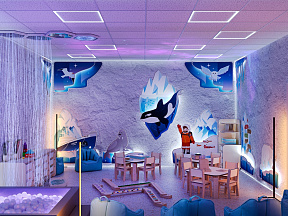 Соляная комната для галотерапии 20 м2