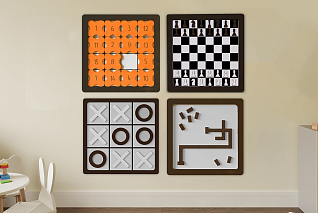 Комплект настенных логических игр Умница