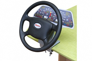 Настольный рулевой тренажер с регулировкой по высоте и углу наклона Zarnitza
