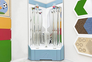 Угловая воздушно-пузырьковая колонна АЛМА (двойная)