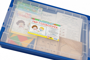 Игровой набор «МИР ГОЛОВОЛОМОК» смарт-тренинг для детей дошкольного возраста с ОВЗ