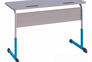 Парта двухместная регулируемая Smarty Key синяя
