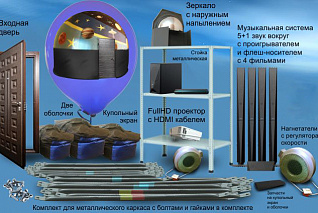 Купольный Кинотеатр (Full Dome) диаметр 5 метров