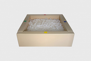 Интерактивный сухой бассейн с кнопками переключателями и п/у (Рекомендуемое количество шариков - 1300 шт.) Romsens