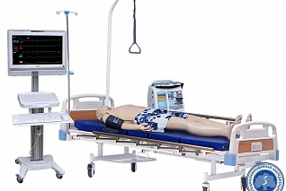 Многофункциональный робот-симулятор пациента с системой мониторинга основных жизненных показателей