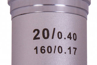 Объектив ахроматический Levenhuk MED 20x