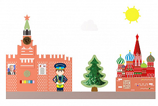 Настенная панель Логикус "Кремлевская стена"