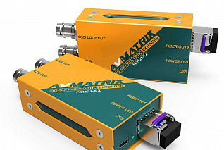 Волоконно-оптический удлинитель AVMATRIX FE1121 3G-SDI