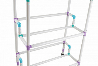 Система хранения учебного материала трехуровневая от 3 до 9 контейнеров (без контейнеров) Gigo