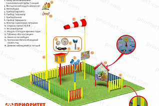 Метеорологическая площадка «Мини ПЛЮС №4» "Приоритет"