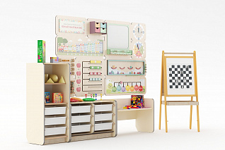 Уголок математики и шахмат АЛМА