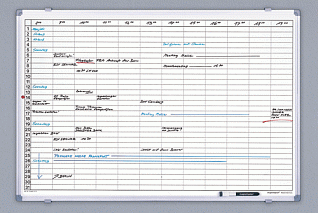 Планинг Magnetoplan "На месяц"CC,920х625мм, без языка