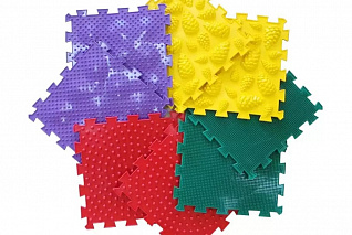 Коврик модульный массажный