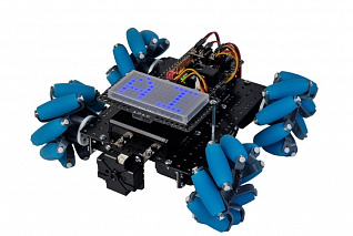 Мобильный робот с колесами всенаправленного движения Robo kit DIY GO