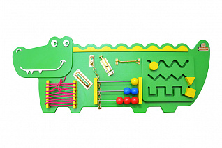Бизиборд Крокодильчик