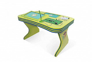 Слухоречевой тренажер, стол NexSound с двумя сенсорными мониторами