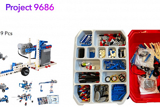 Конструктор Tinkamo Лёва. Технология и физика 9686