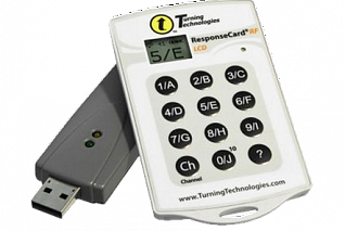 Пульт ученика системы голосования Turning ResponseCard RF LCD (RFC-03)