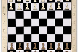 Настенная игра "2 в 1 Шашки + шахматы" «Умничка»