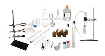 Комплект посуды и оборудования для ученических опытов (физика, химия, биология).