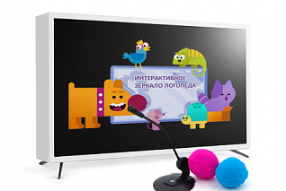 Интерактивное зеркало логопеда, диагональ 28,8 дюйма